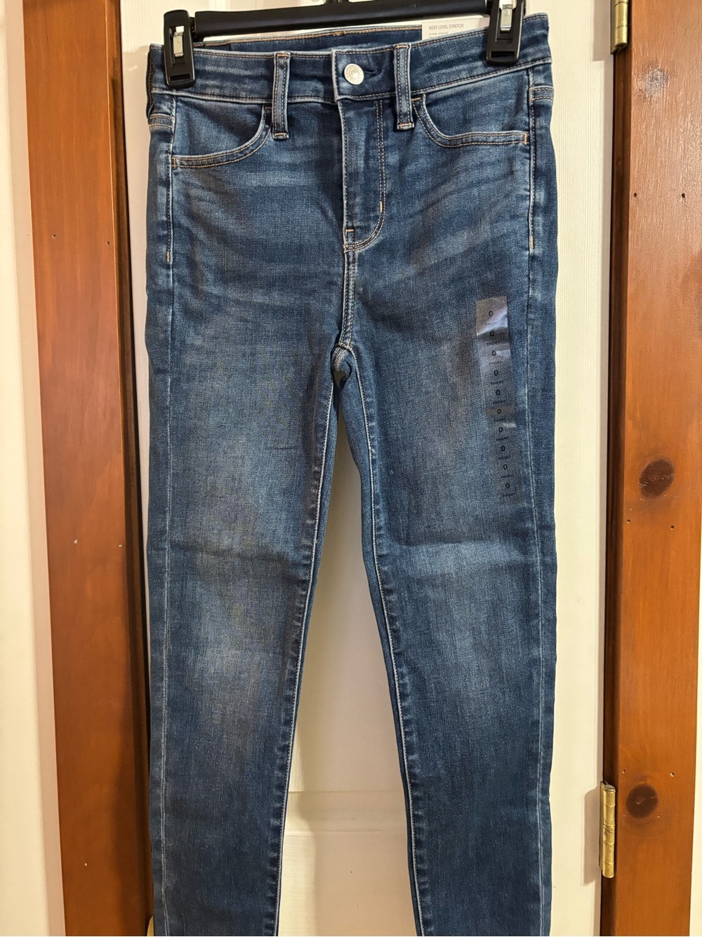 American Eagle Outfitters Dark Blue Denim Skinny Jeans